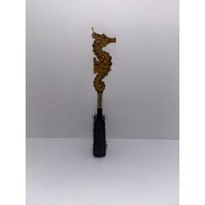 Vintage Seahorse Clothing Brush